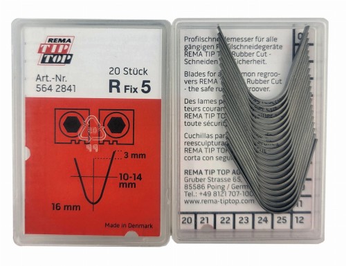 Nożyki do nacinarki bieżnika Tip-Top R-5