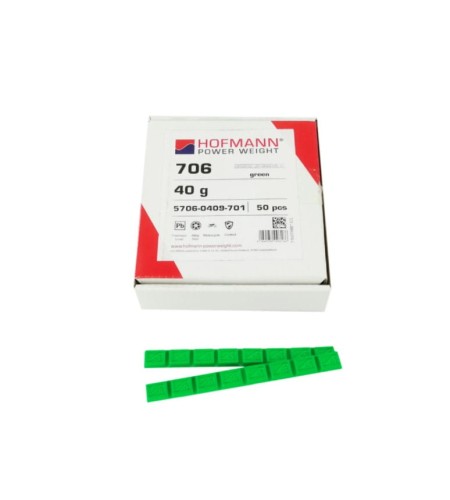  Ciężarki klejone motocykl typ 706 Zielony