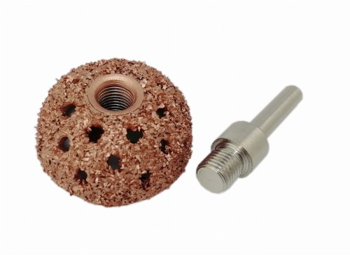 Ściernica czaszowa 3/8" / 38-18 mm / K23 z trzpieniem