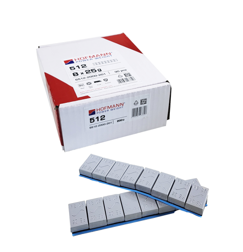 Ciężarki klejone Hofmann typ 512 Szare