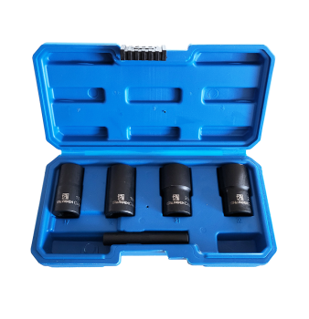 Zestaw nasadek do odkręcania obrobionych śrub 1/2"