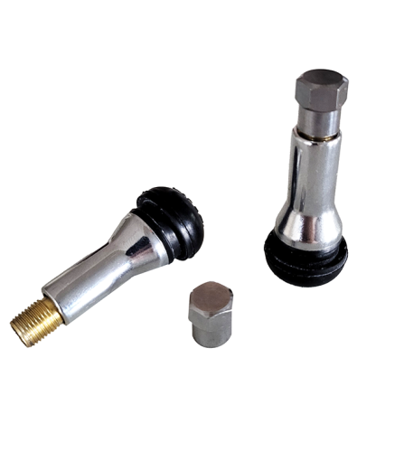 Zawór do kół bezdętkowych TR-414 Chrom
