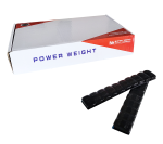 Ciężarki klejone do felg aluminiowych 10x10g Czarne