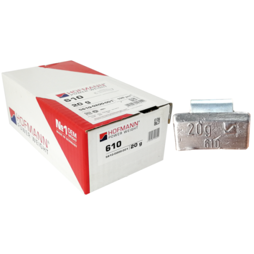 Ciężarki nabijane Hofmann typ 610 20g