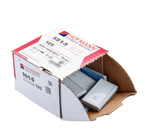 Ciężarki klejone ciężarowe Hofmann typ 551-5 125g