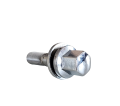 Śruba do kół samochodowych Peugeot M12x1.25 / K17 / L34 Chrom