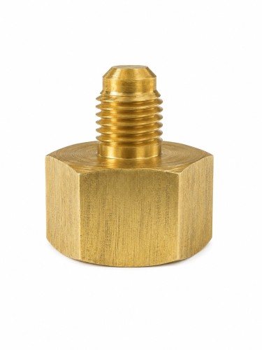 Złączka redukcyjna 21.8 mm do butli z czynnikiem chłodniczym 1/4" SAE 