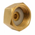 Złączka redukcyjna 21.8 mm do butli z czynnikiem chłodniczym 1/4" SAE 