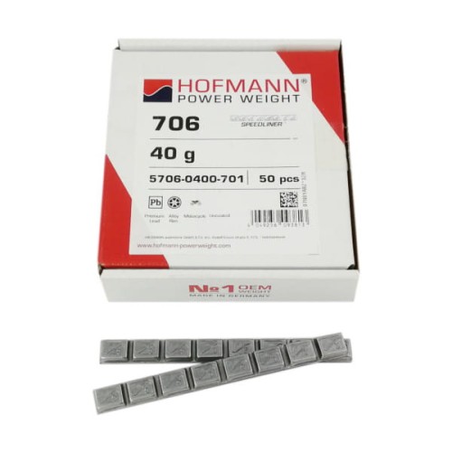 Ciężarki klejone motocykl Hofmann typ 706 Ołów