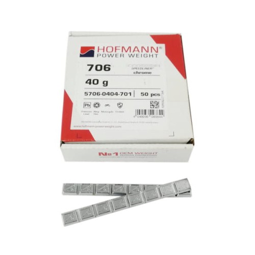 Ciężarki klejone motocykl Hofmann typ 706 Chrom