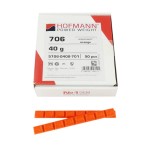 Ciężarki klejone motocykl Hofmann typ 706 Pomarańcz 