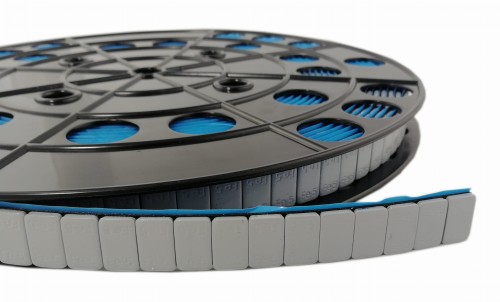 Ciężarki klejone na rolce 1200szt. 5G Szare