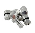 Zawór do bezdętkowych kół motocyklowych Srebrny 8.8 mm