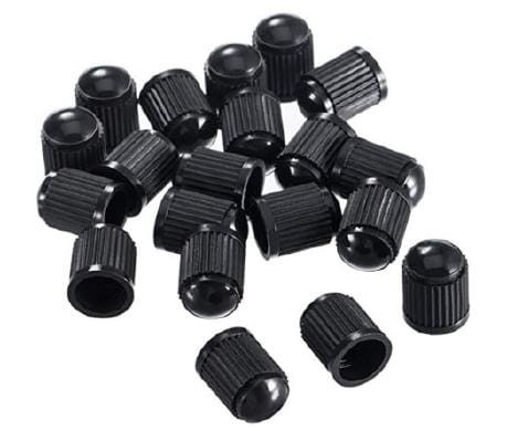 Kapturek zaworu do kół Czarny