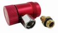 Szybkozłączka do klimatyzacji 1234yf Czerwona