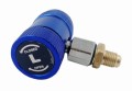 Szybkozłączka do klimatyzacji 1234yf Niebieska