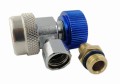 Szybkozłączka do klimatyzacji R134a Niebieska